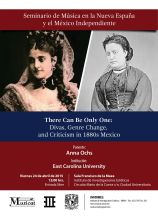 Portada There Can Be Only One: Divas, Genre Change, and Criticism in 1880s Mexico