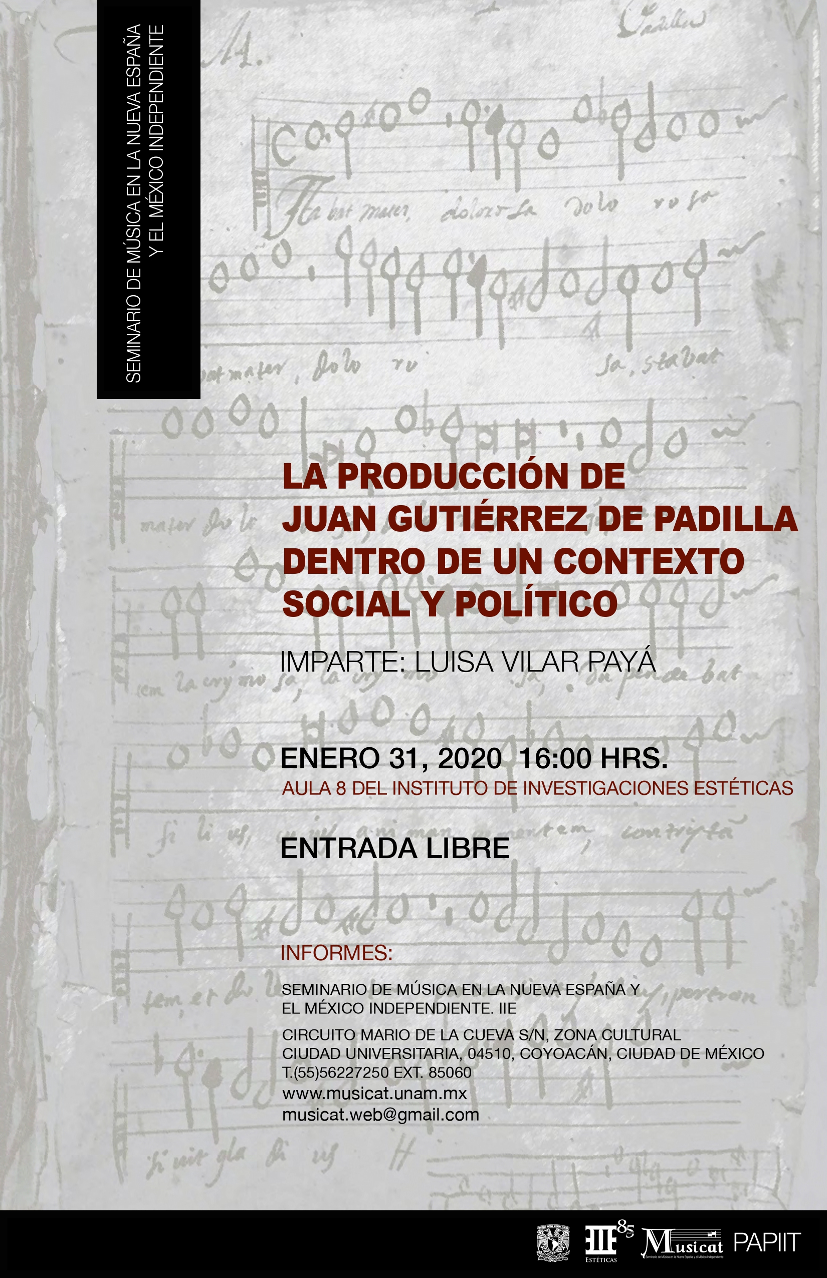 Portada 
                    La producción de Juan Gutiérrez de Padilla dentro de un contexto social y político