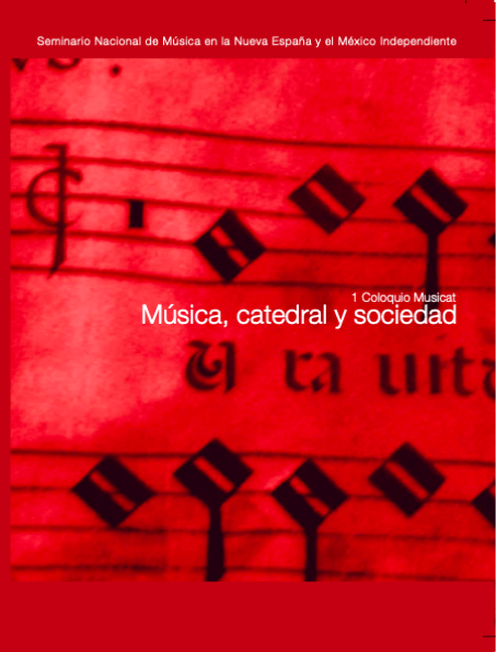 Portada Música, catedral y sociedad